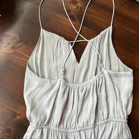 Alice & UO / Urban Outfitters Bibi Satin Midi Dress - Size M - Picture 4 of 6